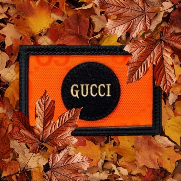 Gucci Handbags - Gucci Off the Grid Card Holder - Orange & Black - New - With Dustbag